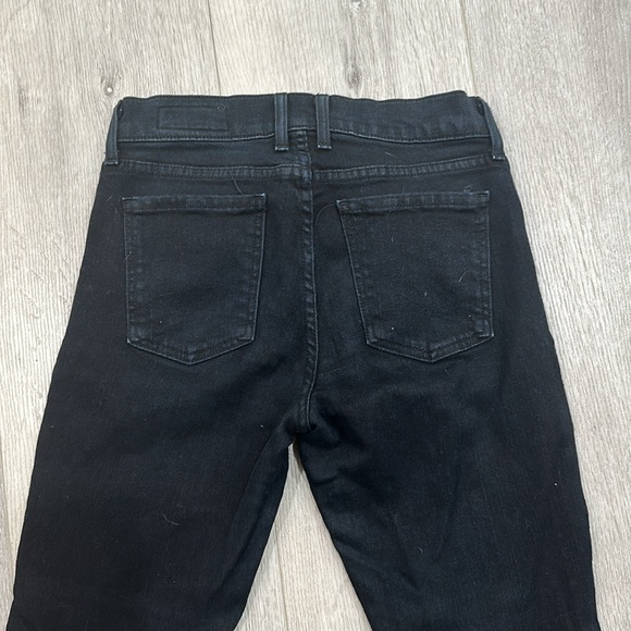 Pistola Cropped Raw Hem Black Jeans - Picture 3 of 3